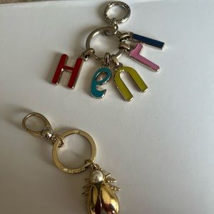 Henri bendel keychain/ bag charm